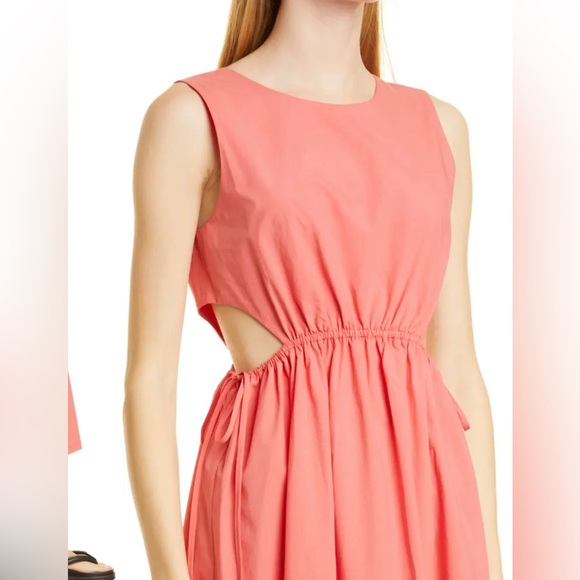 Yvette Cutout Drawstring Midi Dress - Picture 2 of 4